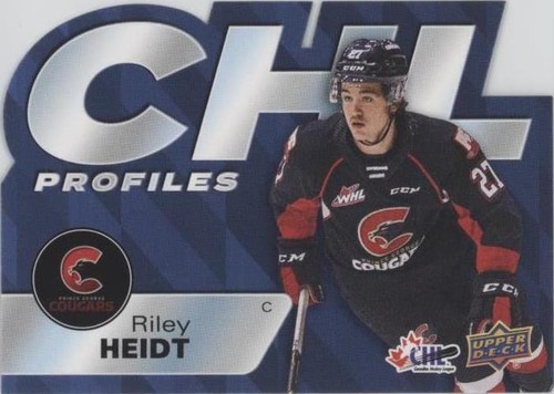 2021-22 Upper Deck CHL - Riley Heidt #PR-22