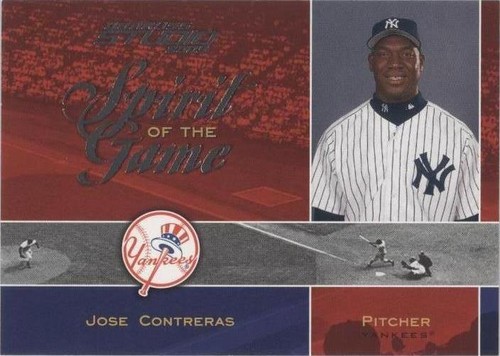 2003 Donruss Studio - Jose Contreras #SG-8