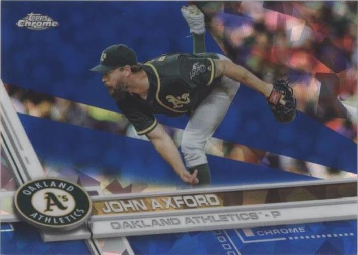 2017 Topps Chrome Sapphire Edition - John Axford #403