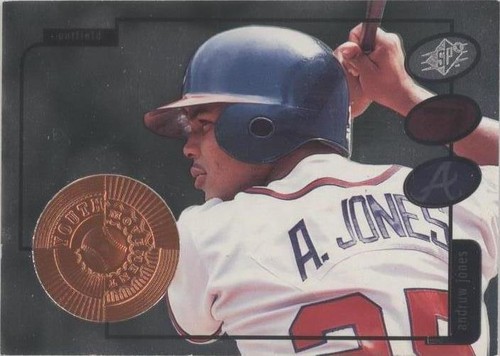1998 SPx Finite - Andruw Jones #25