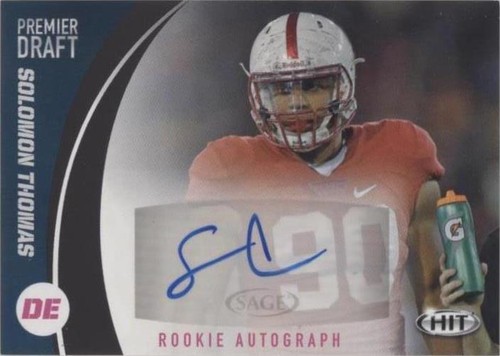 2017 Sage Hit Solomon Thomas #A24