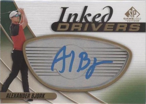 2021 SP Game Used - Alexander Bjork #ID-AB