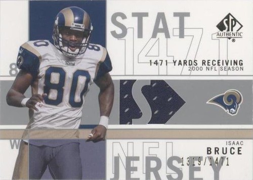 2001 SP Authentic Isaac Bruce #SP-IB