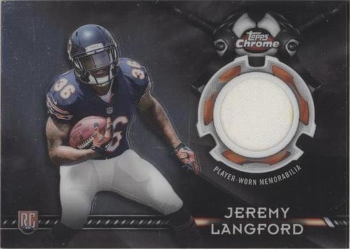 2015 Topps Chrome Jeremy Langford #TCRR-JL