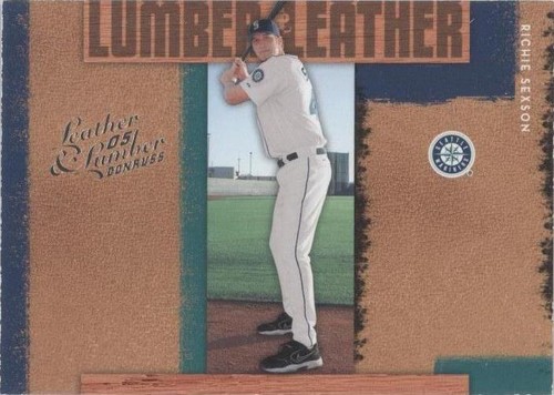 2005 Donruss Leather & Lumber - Richie Sexson #LL-24