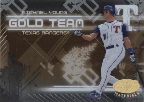 2005 Leaf Certified Materials - Michael Young #GT-17