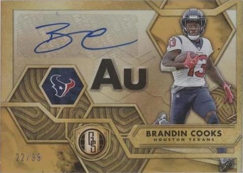 2022 Panini Gold Standard Brandin Cooks #AU-BCO