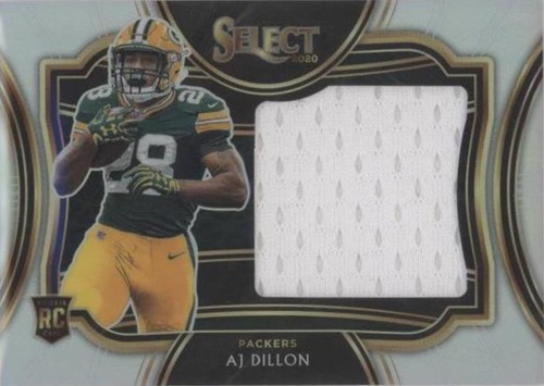 2020 Panini Select A. J. Dillon #JS-AJD