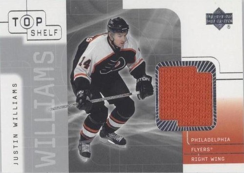 2001-02 Upper Deck Top Shelf - Justin Williams #TJ-JW