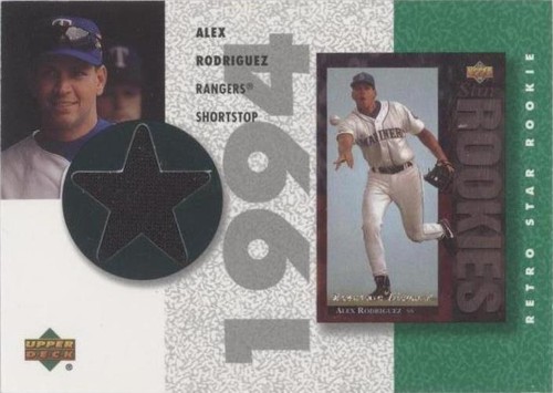 2002 Upper Deck Authentics - Alex Rodriguez #SR-AR