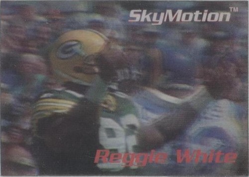 1996 Skybox SkyMotion Reggie White #SM58