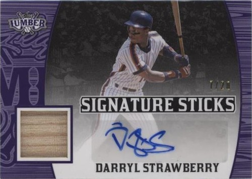 2024 Leaf Lumber - Darryl Strawberry #SS-DS1