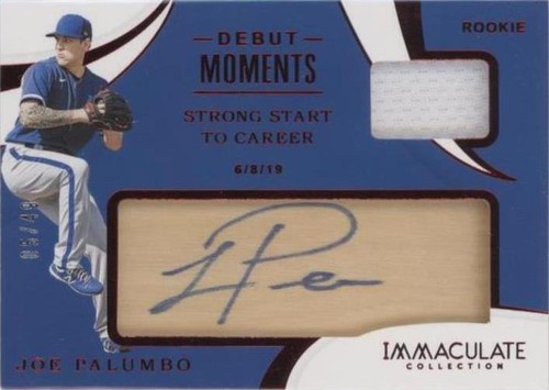 2020 Panini Immaculate Collection - Joe Palumbo #DM-JP