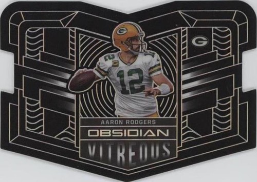 2022 Panini Obsidian Aaron Rodgers #VTS-ARO