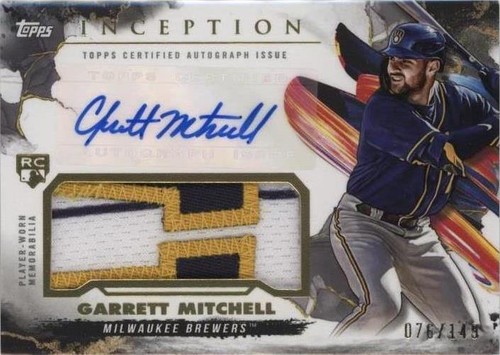 2023 Topps Inception - Garrett Mitchell #IAP-GM