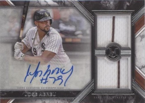 2022 Topps Museum Collection - José Abreu #SWDRA-JAB