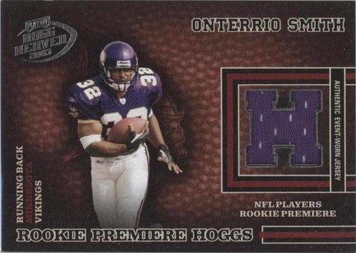 2003 Playoff Hogg Heaven Onterrio Smith #218