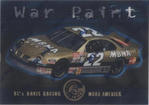 1997 Pinnacle Totally Certified - Ward Burton #75