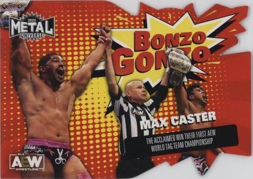 2022 Skybox Metal Universe AEW All Elite Wrestling - Max Caster #BG-26