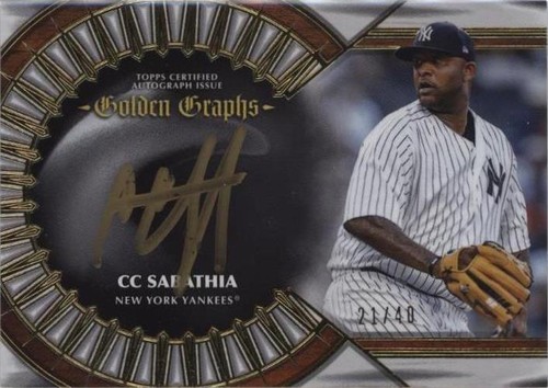 2023 Topps Five Star - C.C. Sabathia #GG-CS