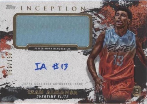 2021-22 Topps Inception OTE Overtime Elite - Izan Almansa #IAPC-IA