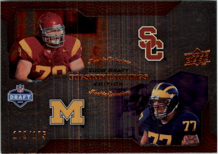 2008 Upper Deck Draft Edition Pigskin Pairings Bronze Exclusives 218