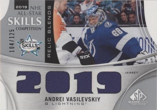 2019-20 Upper Deck SP Game Used - Andrei Vasilevskiy #ASRB-AV