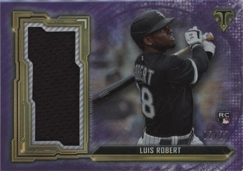 2020 Topps Triple Threads - Luis Robert #SJR-LRO
