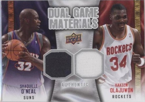 2009-10 Upper Deck - Shaquille O'Neal/Hakeem Olajuwon #DG-OO