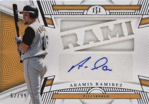 2023 Panini National Treasures - Aramis Ramirez #DMS-AR