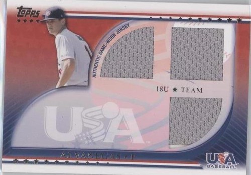 2010 Topps USA Baseball Team - A.J. Vanegas #USAR-AV