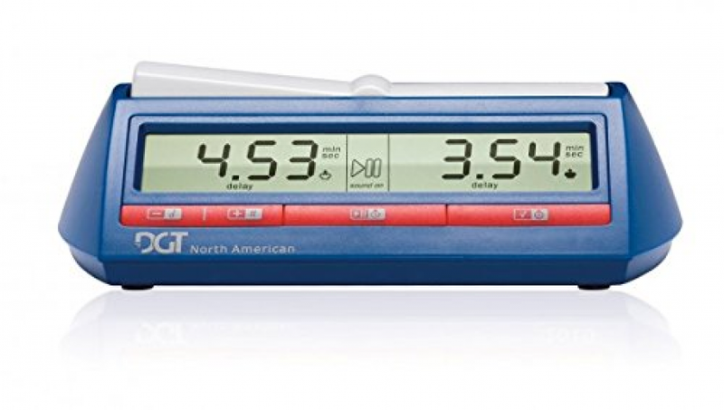 DGT North American Chess Clock and Game Timer Blue