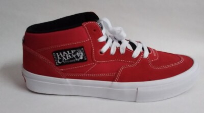 Vans Skate Half Cab shoes (pair)  Red/White mens size 11.0