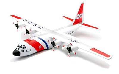 NEWRAY PLANE MODEL KIT LOCKHEED C-130 HERCULES US COAST GUARD 20617