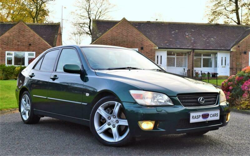 2003 / 03 Lexus IS 200 2.0 Sport IS200 6Speed Metallic Green + Low