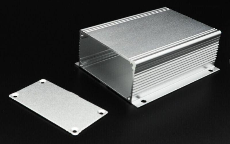 1pcs New 100*88*39mm Silver Electronic Instrument Aluminum Box  