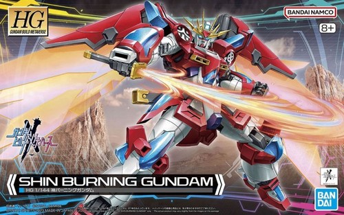 Bandai 5065712 1/144 HG Shin Burning Gundam Gunpla Build