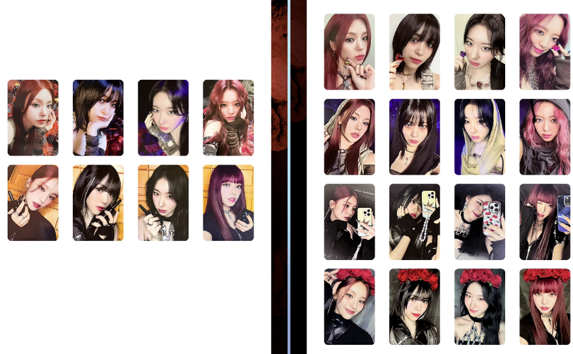 ITZY IT'zME soundwave特典 ポストカード レシート リュジン ITZY - BORN TO BE STANDARD VER. SOUNDWAVE POB PHOTO CARD