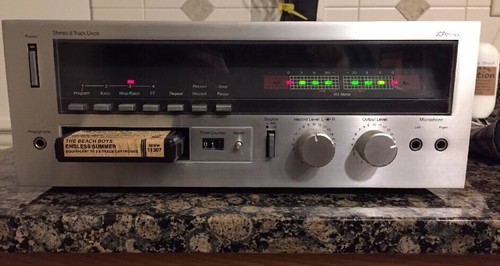 Vintage & Rare JC Penney Stereo 8 Track Deck Model 683-3333 Working! Nice!