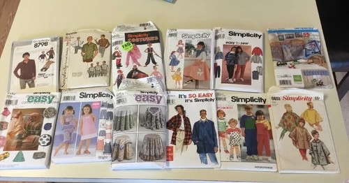Vintage - Now Simplicity Sewing Patterns Lot of 68 Mixed