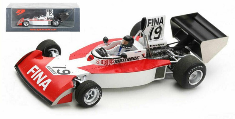 Spark S9657 Surtees Ts16 N°19 Gp Canada 1974 Helmuth Koinigg 1/43 