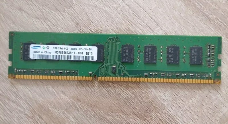 Ram Samsung 2gb Ddr3 M378b5673eh1 Pc3 8500u