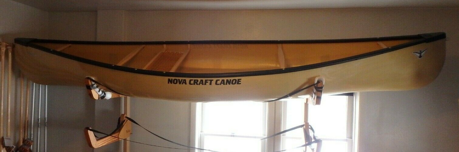 NOVA CRAFT TRAPPER SOLO PACK CANOE ULTRA LIGHT KEVLAR ARAMID 12 FT. CANADA MADE