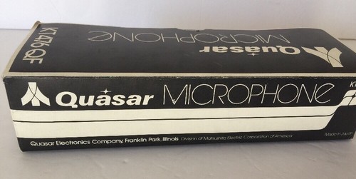 Vintage Quasar MICROPHONE MODEL KT476 QF NEW Japan