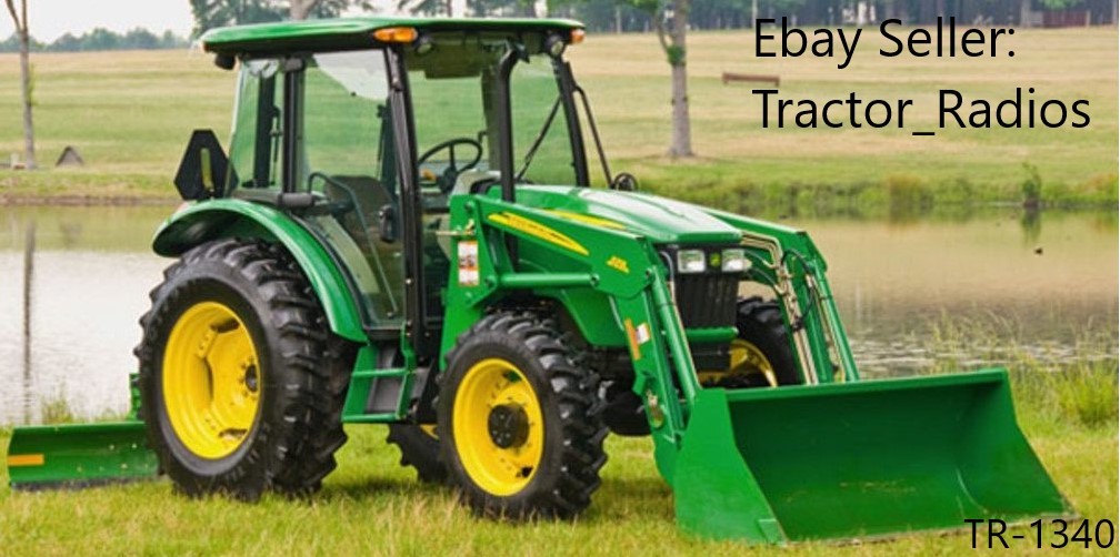 John Deere Tractor Radio Wire Harness CD Tape Player In ... john deere 322 wiring harness 