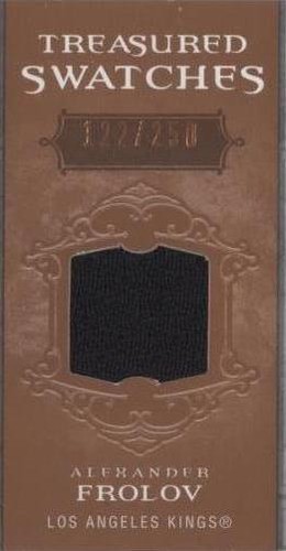 2006-07 Upper Deck Artifacts - Alex Frolov #TS-AF