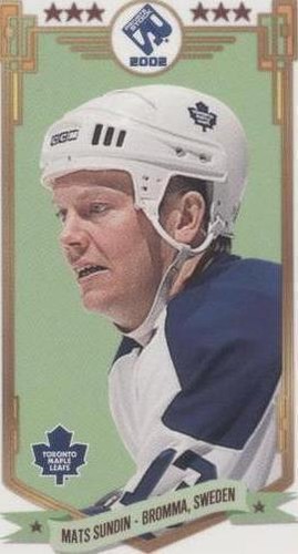 2001-02 Pacific Private Stock - Mats Sundin #71