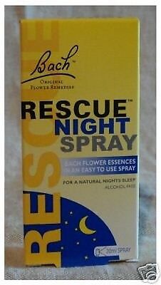 Bach Rescue Night Spray 20ml BBE 05/2024 Two Bottles