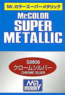 Mr.Hobby Paint SM06 Super Chrome Silver