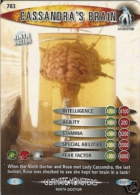 DR WHO ULTIMATE MONSTERS 783 CASSANDRA'S BRAIN
